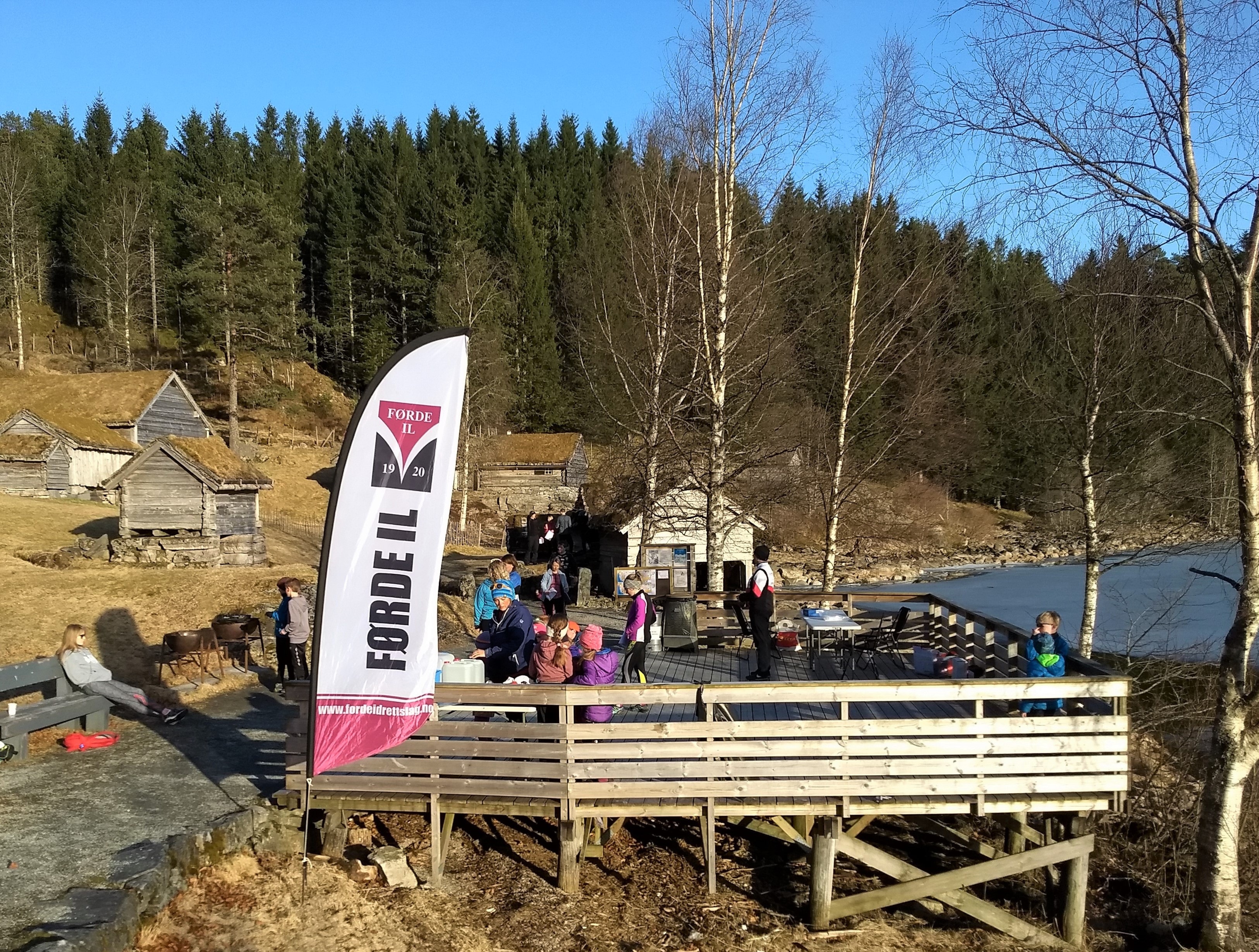 Nærløp onsdag 20. april i Movika
